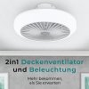 Deckenventilator Noaton 11045W Polaris - 2in1
