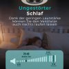 Deckenventilator mit Licht 11056BR Vega, schwarz
