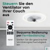 Deckenventilator Noaton 13045W Puppis - Fernbedienung