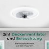 Deckenventilator Noaton 13045W Puppis - 2in1
