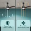 Deckenventilator Noaton 14132BBD Canis - Betrieb im Winter
