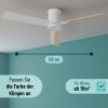Deckenventilator Noaton 16132WWL Rhea - Raumgröße