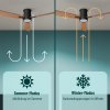 Deckenventilator Noaton 16132BBD Rhea - Betrieb im Winter