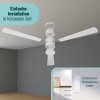 Deckenventilator Noaton 15132WW Zoya - Installation