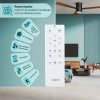 Deckenventilator Noaton 15132BD Zoya - Fernbedienung