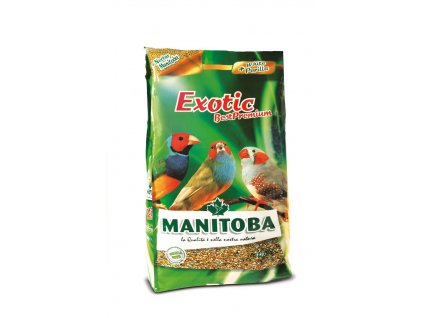 Krmivo pre tropické pinky Manitoba Exotic Best Premium 3kg