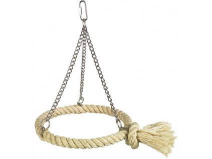 Hračka pre papagáje a vtáky Nobby Sisalový kruh S