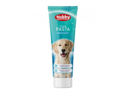 Zubná pasta pre psy so sviežou vôňou mäty pre odstránenie zubného povlaku Nobby v balení 100g
