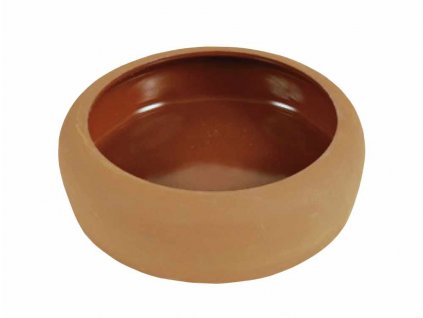 Kvalitná keramická miska na krmivo nebo vodu pre hlodavce Nobby Terracotta o objeme 500ml