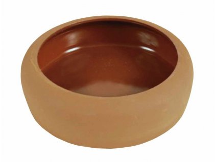 Kvalitná keramická miska na krmivo nebo vodu pre hlodavce Nobby Terracotta o objeme 750ml