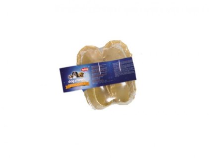 Snack pre psy z byvolej kože v tvare topánky veľkosti 12,5cm v balení 2ks