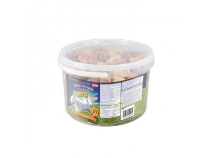 Pochúťka pre malé a stredné plemená psov Nobby Cookies Duo Maxi Colour 1,3kg