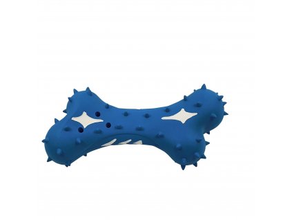 Naplniteľná hračka pre psov s chladivým efektom do letných dní Nobby Cooling kosť 16cm