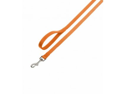 Klasické vodítko pre psov z kvalitného nylonu s dĺžkou 120cm Nobby Classic XS 120cm oranžová