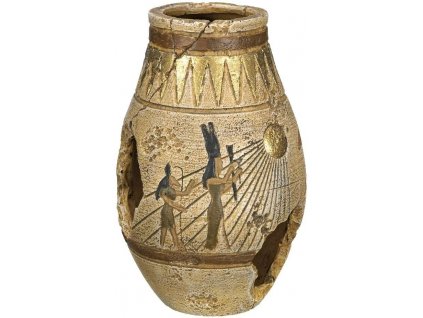 Kvalitná dekorácia do všetkých typov akvárií Nobby Egyptian Jar - Egyptská váza 8x8x12,5cm