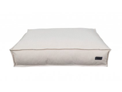 Komfortný matrac pre psov a mačky v štýlovom manšestrovom vzhľade Nobby Kamba 70cm béžová