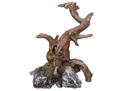 Kvalitná dekorácia do všetkých typov akvárií Nobby Wood - Drevo 12,5x11,5x14,5cm
