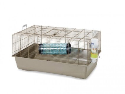 Stabilná klietka s vybavením vhodná pre pieskomily a potkany Savic Luffy 2 s rozmermi 80x50x38cm