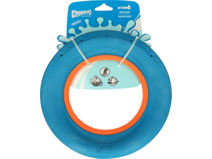Skvelá naplniteľná hračka pre psov v tvare prstenca Chuckit Hydro Roller