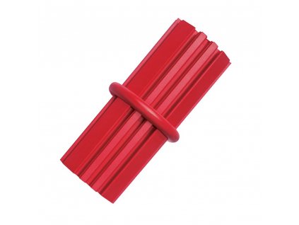 Dentálna tyčinka na čistenie zubov pre psy s možnosťou plnenia KONG® Classic Dental Stick L červená