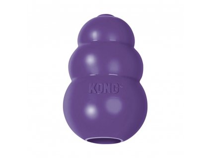 Klasická pevná hračka pre starších psov od 5kg do 15kg z prírodného kaučuku KONG® Senior M 8cm