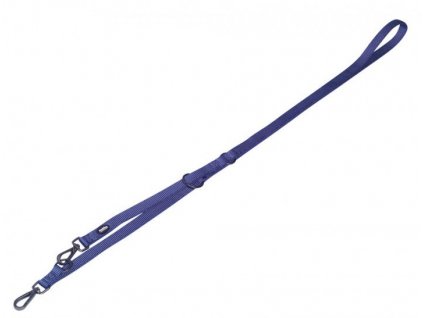 Tréningové vodidlo pre psov s možnosťou až 3 dĺžok Nobby Classic Comfort S-M 2m v modrej farbe