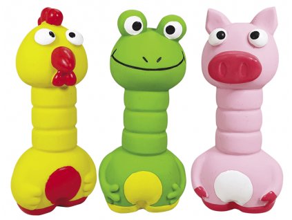 Kvalitná hračka z latexu pre psov s pískatkom Nobby Latexové zvieratko s veľkosťou 12,5cm