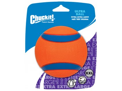Lopta z prírodnej gumy pre psov s perfektným odrazom Chuckit Ultra Ball XXL