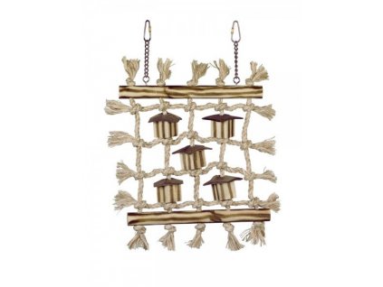 Hračka na lezenie pre papagáje a vtáky Sieť 36x24cm