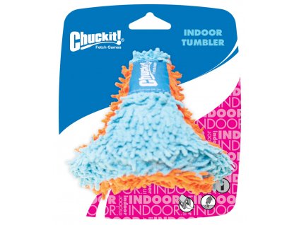 Mäkká trojuholníková hračka pre psov na aport v interiéri Chuckit Indoor Tumbler