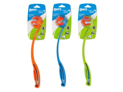 Kvalitná pomôcka na hádzanie loptičiek a hračiek pre psy Chuckit Sport Ball Launcher S 35cm