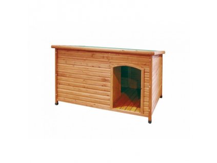 Kvalitná drevená búda pre psov v štýlovom prevedení Nobby Lima Terra o rozmeroch 116x84x84cm