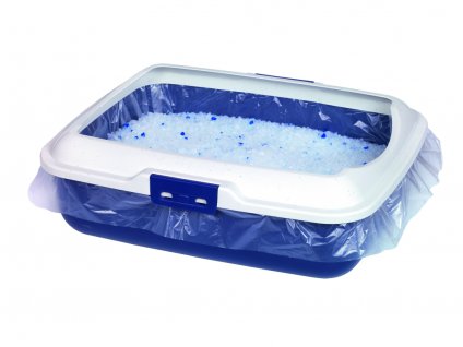 Pevné sáčky do mačacích WC pre jednoduchšie čistenie Nobby M 48x35cm v balení 10ks