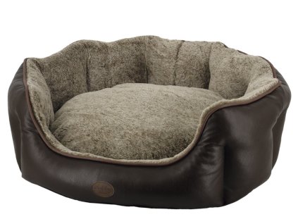 Luxusný pelech pre psov z umelej kože Nobby Tari so šírkou 45cm