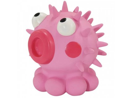 Kvalitná hračka z latexu pre psov s pískatkom Nobby Spike Octopus 11cm