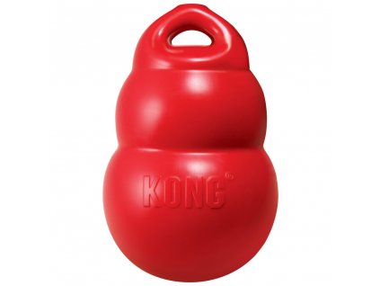 Elastická hračka pre psov s úchytom na vrchnej strane na aportovanie KONG® Bounzer L 20cm