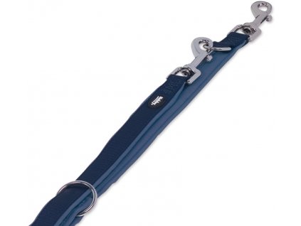 Nylonové vodítko pre psy s neoprénovou podšívkou Nobby Classic Preno L-XL 2m modrá
