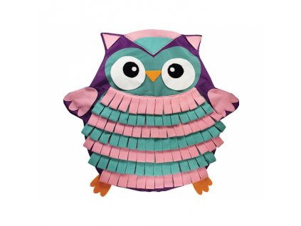 Koberec pre psov a mačky na hľadanie pochúťok a oddych Nobby Owl 53x55cm