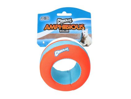 Zábavný valec pre psov na aport vo vode alebo na súši Chuckit Amphibious Roller