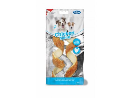 StarSnack Classic Chicken Spiral 60 g: chutná maškrta pre psy z kuracieho mäsa a hovädzej kože