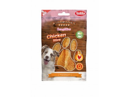 StarSnack Sensitive Chicken Slice 113 g: Ideálna pochúťka psov s kuracím mäsom