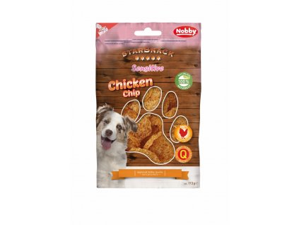 StarSnack Sensitive Chicken Chip 113 g: Ideálna pochúťka psov s kuracím mäsom