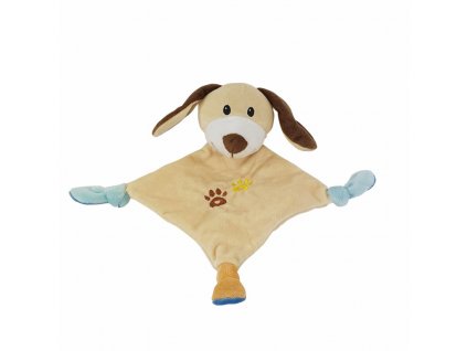 Nobby Plyšový pes 24 x 27 cm: jemná plyšová hračka pre psy s šuštiacim telom