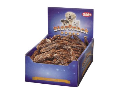 Neodolateľná pochúťka pre psov v tvare klobások z jahňacieho mäsa s ryžou Nobby Starsnack Endless