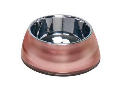 Miska "DIVA CLEAR", červená 800ml