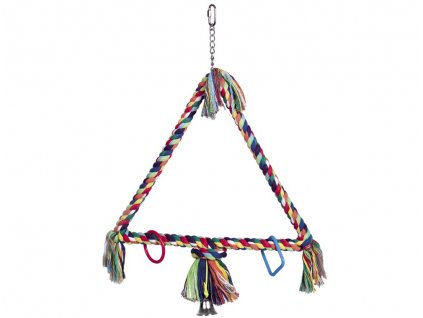 Hračka pre papagáje a vtáky Nobby Tancujúci triangel Ø3,0x45cm