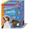Dentálne maškrty pre psy od 12kg do 20kg Nobby Dental Sticks M v balení 28ks