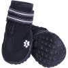 Topánky pre psy na efektívnu ochranu labiek vo veľkosti XXL Nobby Runners Mesh 2ks v čiernej farbe