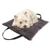 Praktická rozložiteľná taška a podložka 2v1 pre psy a mačky Nobby Shanta L 2v1 v sivej farbe