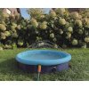 Kvalitný bazén pre psov s malými striekajúcimi otvormi Nobby Splash Pool 2v1 Ø120x30cm modrá
